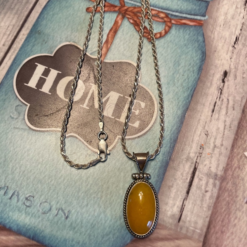 Real jade necklace